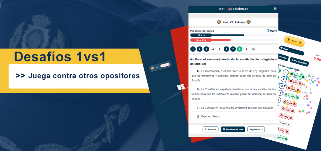 Juega online y multijugador con opositores